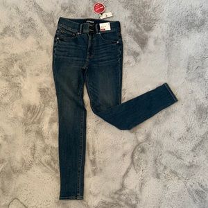 Express Cropped Legging High Rise denim legging. NWT